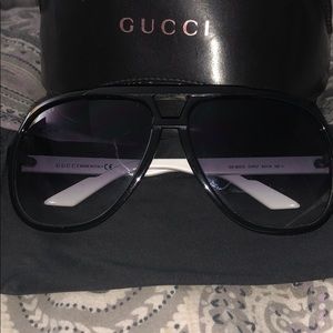 Authentic Aviator Gucci Sunglasses